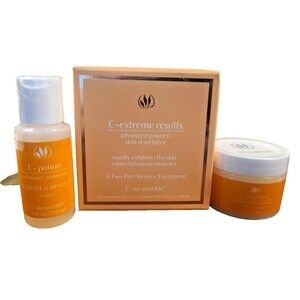 Serious Skin Care C-Extreme Results C-No Wrinkle Two Part Beauty Treatment 2 oz